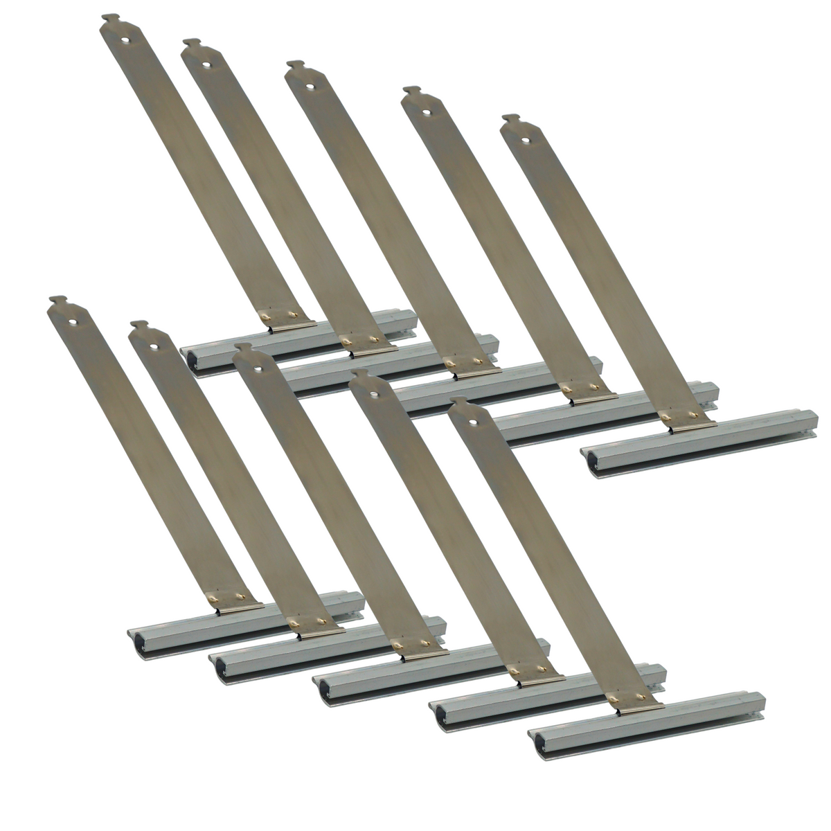 Rollladen Aufhängefeder Maxi | SW60 Achtkantwelle | Rollladen Feder Maxi-Aluminium-Aufhängeprofilstück blank 100 mm