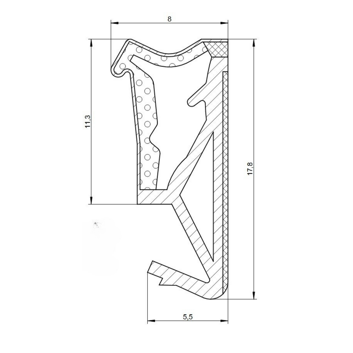 Fensterdichtung DI 1141