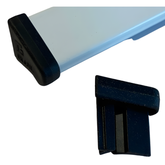 Seitenteile / Endkappen für Flügelabdeckprofil Y 631