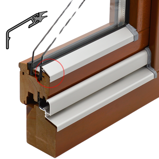 Flügelabdeckprofil S