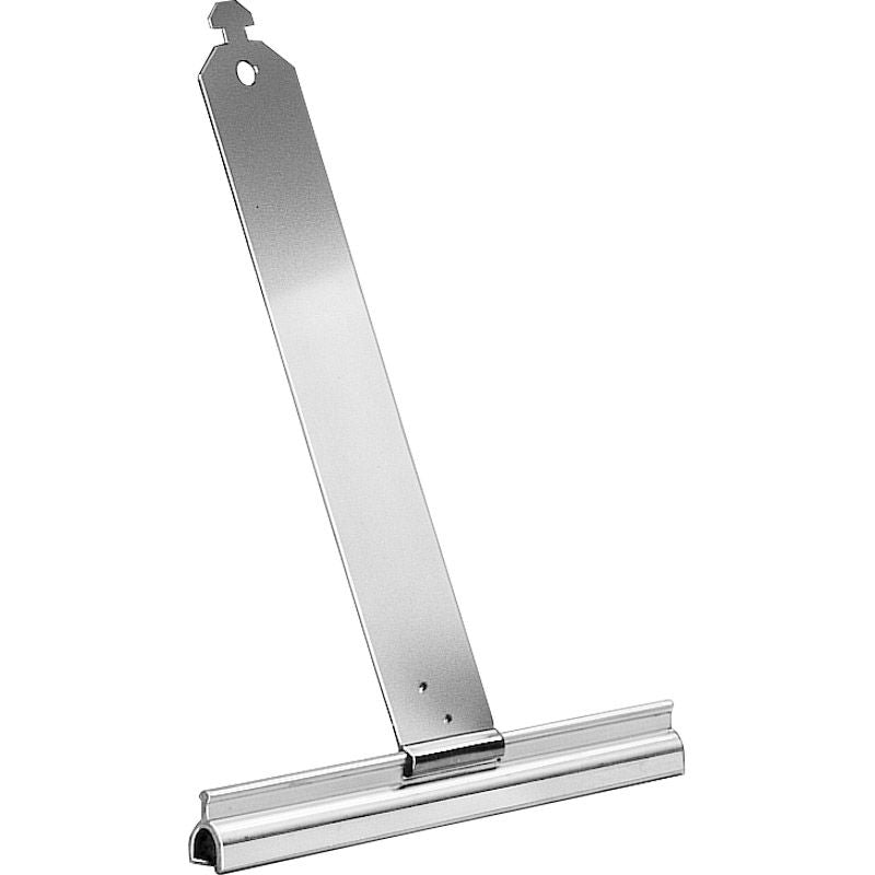 MINI-Alu-Aufhängeprofil mit Feder 100 mm x 135 mm – blank, 16360