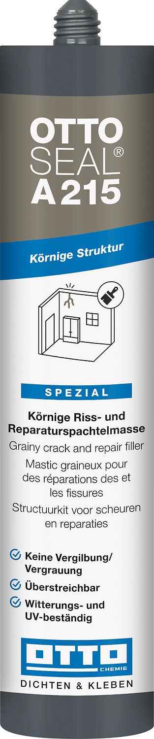 OTTOSEAL® A 215 - Der körnige Riss-und Reparaturspachtel