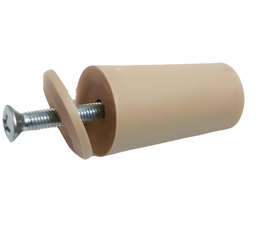 Rolladen Anschlagstopper Stopper Maxi Rollladen Anschlagstopfen Braun Beige