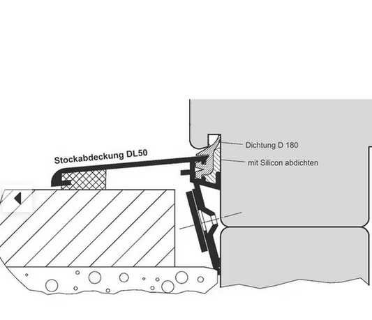 Stockabdeckung DL 50