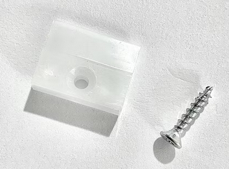 Ersatz-Klips Halter für Flügelabdeckprofil – System L