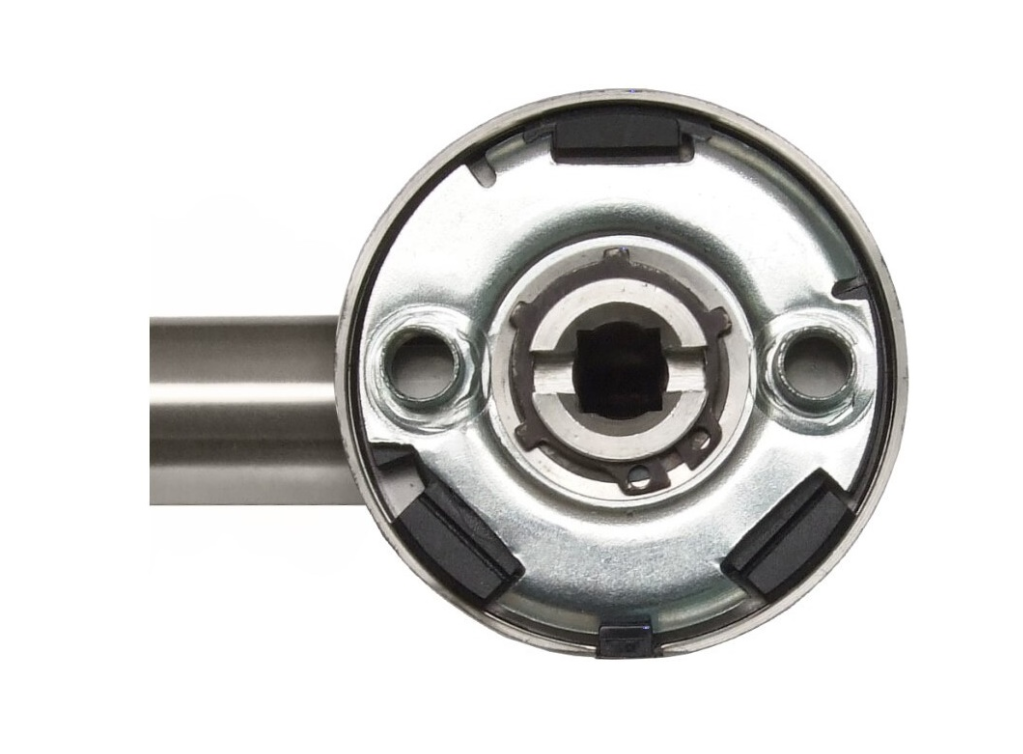 Haustür Halbgarnitur Türgriff mit PZ Rosette – Edelstahl matt, fest-drehbar, DIN EN 1906