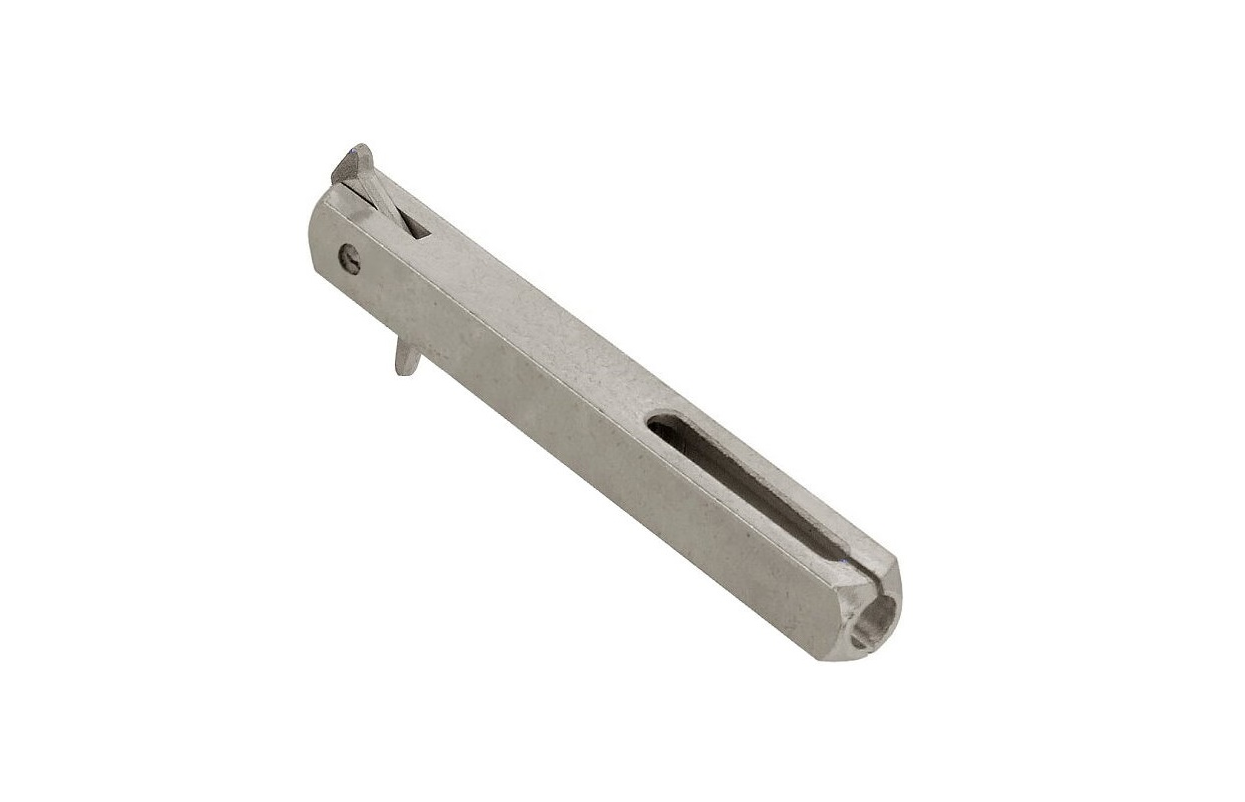 Wechselstift 10/10 mm | Spaltstift | mit Haken| Patent-Vierkantstift | für Türgriff