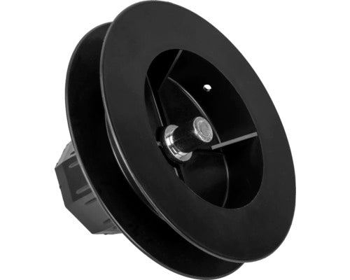 Gurtscheibe Mini SW 40. Ø 100 mm. Stahlstift außen. Ø 10 mm