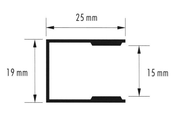 Aluminium Führungsschienen für Rollladen