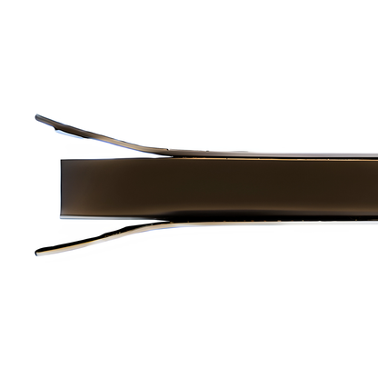 Aluminium Führungsschiene 25x19x25mm für MAXI-Kunststoffprofil Rollladen