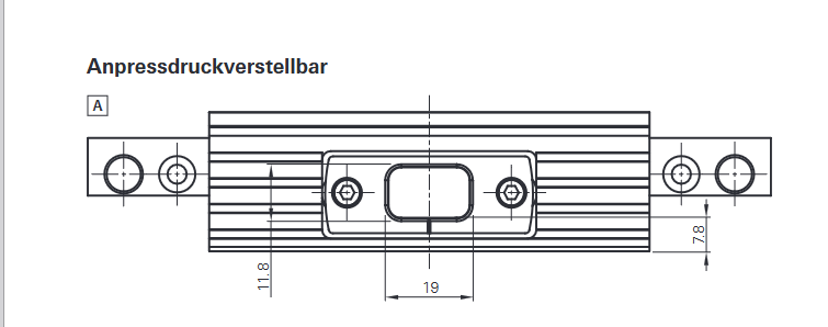 Roto Deckelbrücke E6/C-0 für Eifel TB