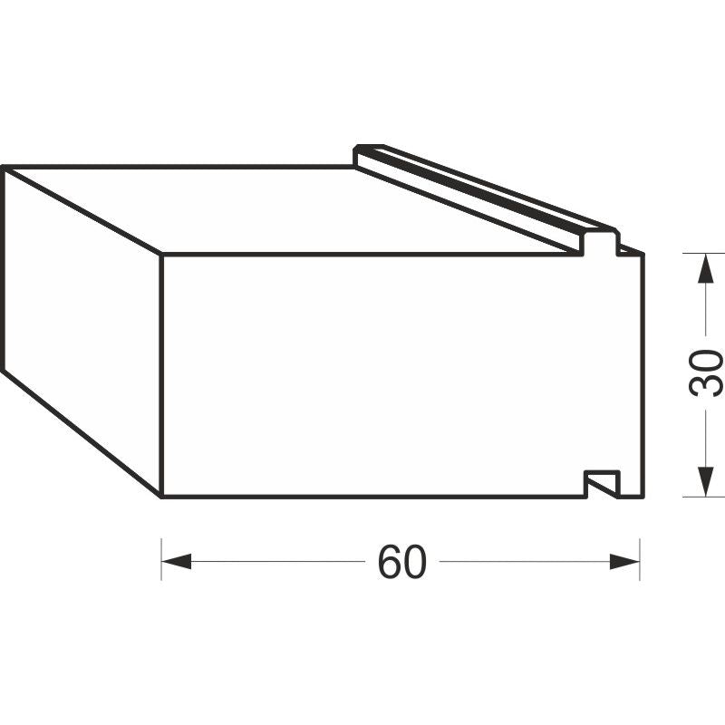 Unterbaudämmprofil für Türschwellen und Fenster