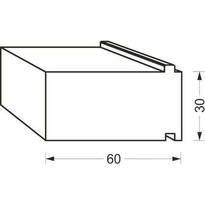 Unterbaudämmprofil für Türschwellen und Fenster