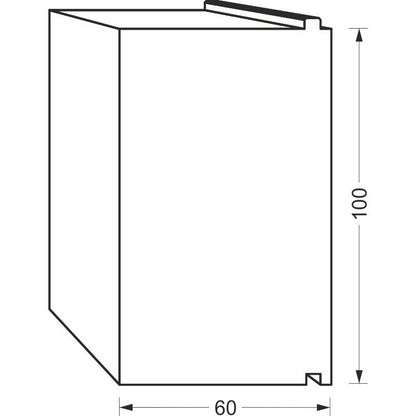 Unterbaudämmprofil für Türschwellen und Fenster