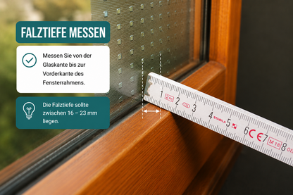 Flügelabdeckprofil S mit Dichtung für Holzfenster – nach Maß