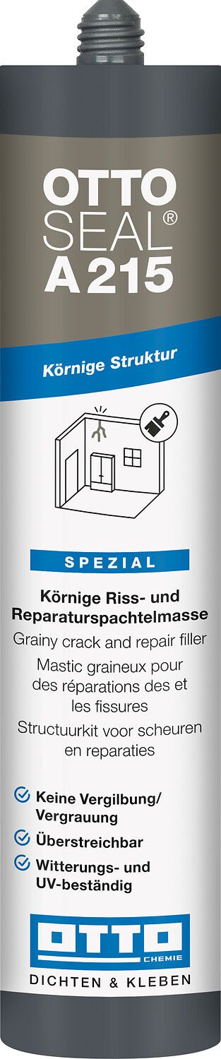 OTTOSEAL® A 215 - Der körnige Riss-und Reparaturspachtel