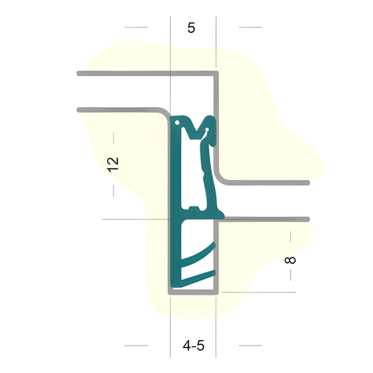 TPE Fensterdichtung Primo 4000