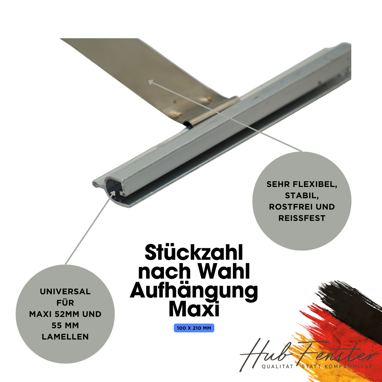 Rollladen Aufhängefeder Maxi | SW60 | Stabil & langlebig