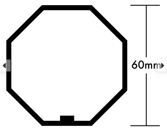 Rollladenwelle SW 60
