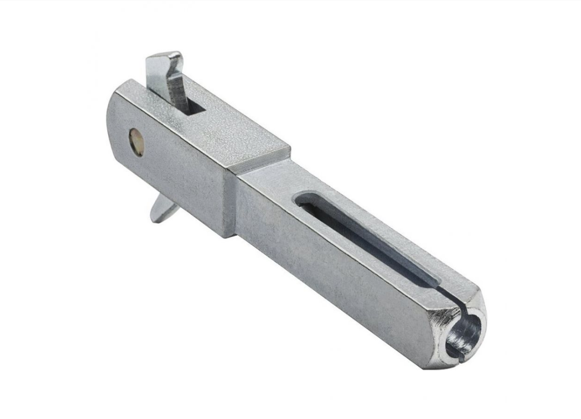 Wechselstift 8/10 mm | Spaltstift | mit Haken| Patent-Vierkantstift | abgesetzt für Türgriff