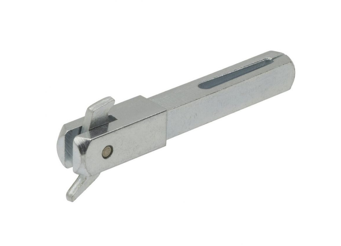 Wechselstift 8/10 mm | Spaltstift | mit Haken| Patent-Vierkantstift | abgesetzt für Türgriff