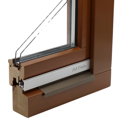 Z-Profil Z45 Aluminium – Stockabdeckung & Regenschiene für Holzfenster auf Maß