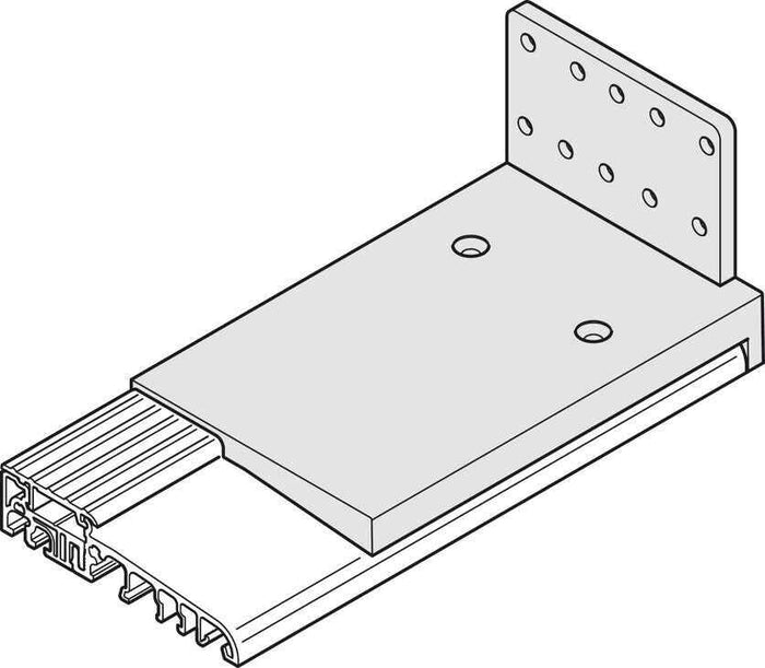 Schwellenhalter Haustürschwelle Befestigung zum Rahmen Universal für Roto Eifel TB 70-140mm