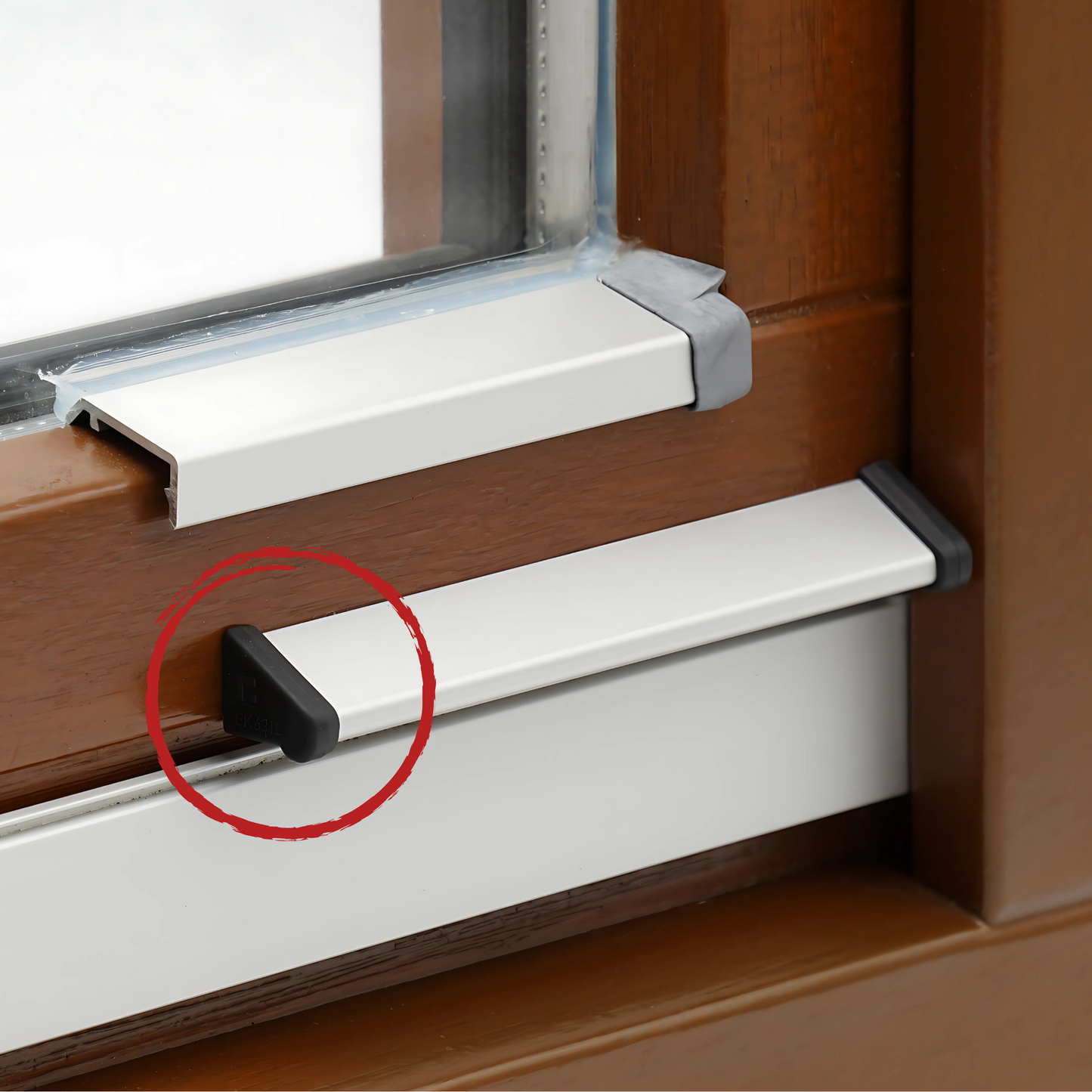 Wetterschenkel Y Detail Aluminium Profil Regenschutz Fenster