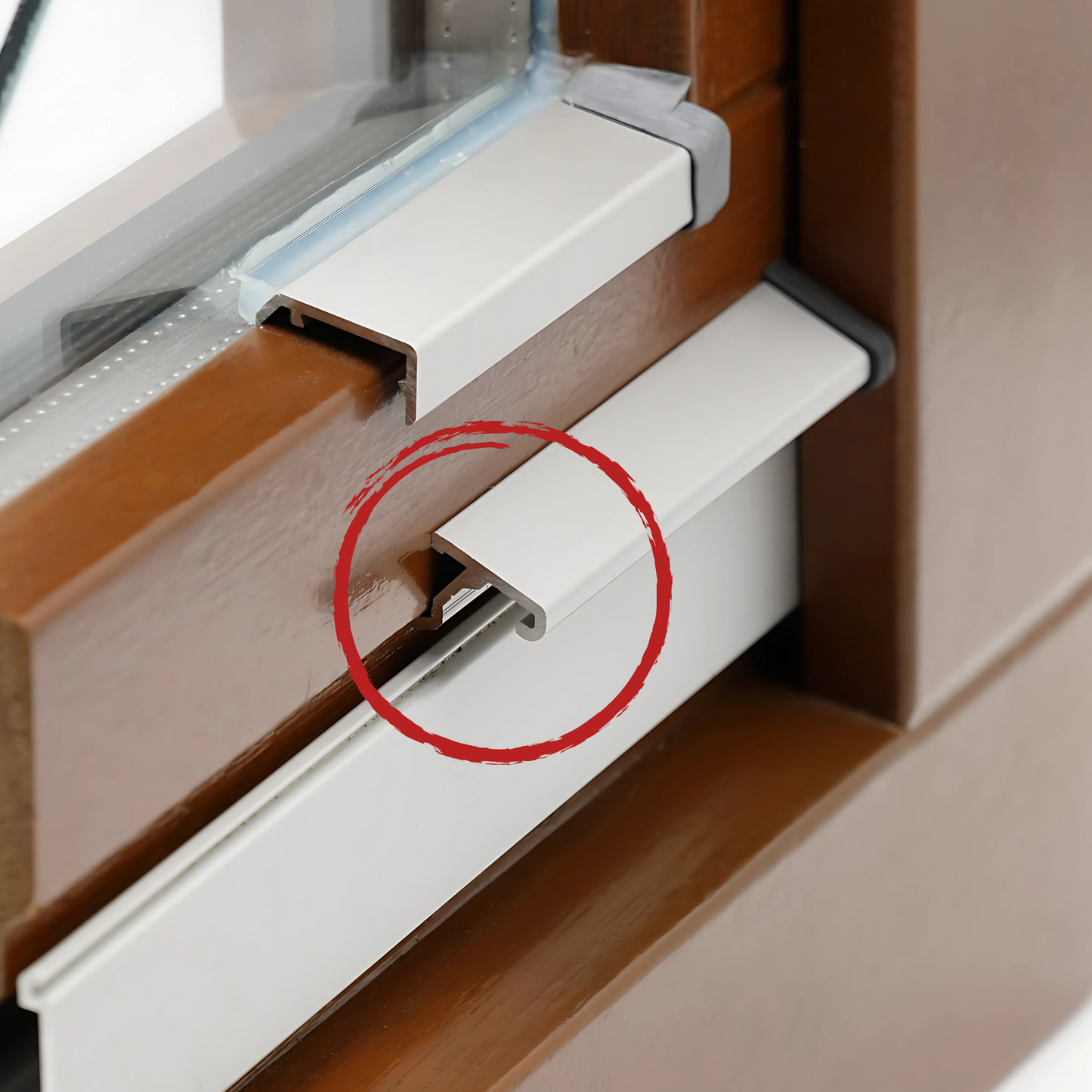 Wetterschenkel Y Profil Form Aluminium Regenschiene Fenster